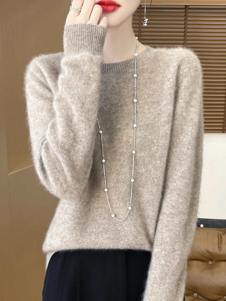 Merino Wool Crew Neck Jumper