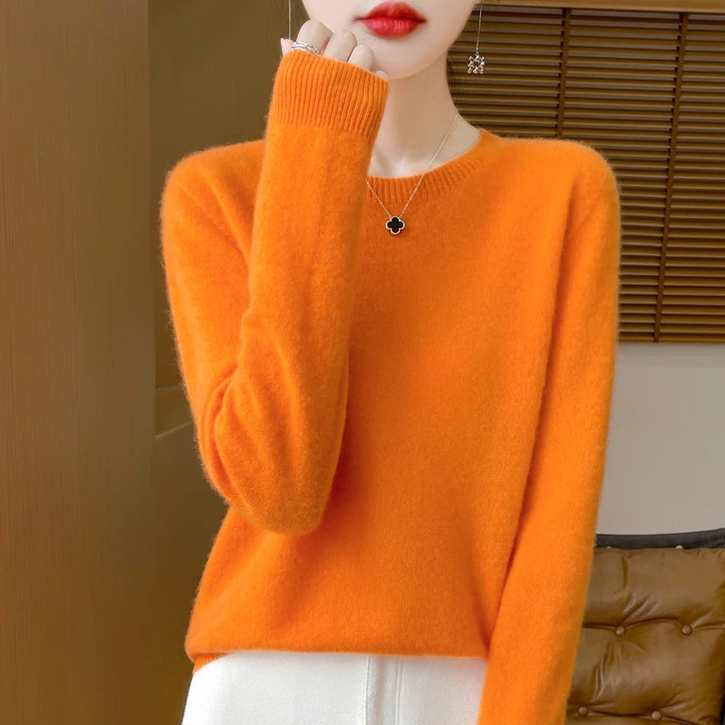 Merino Wool Crew Neck Jumper