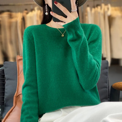 Merino Wool Crew Neck Jumper