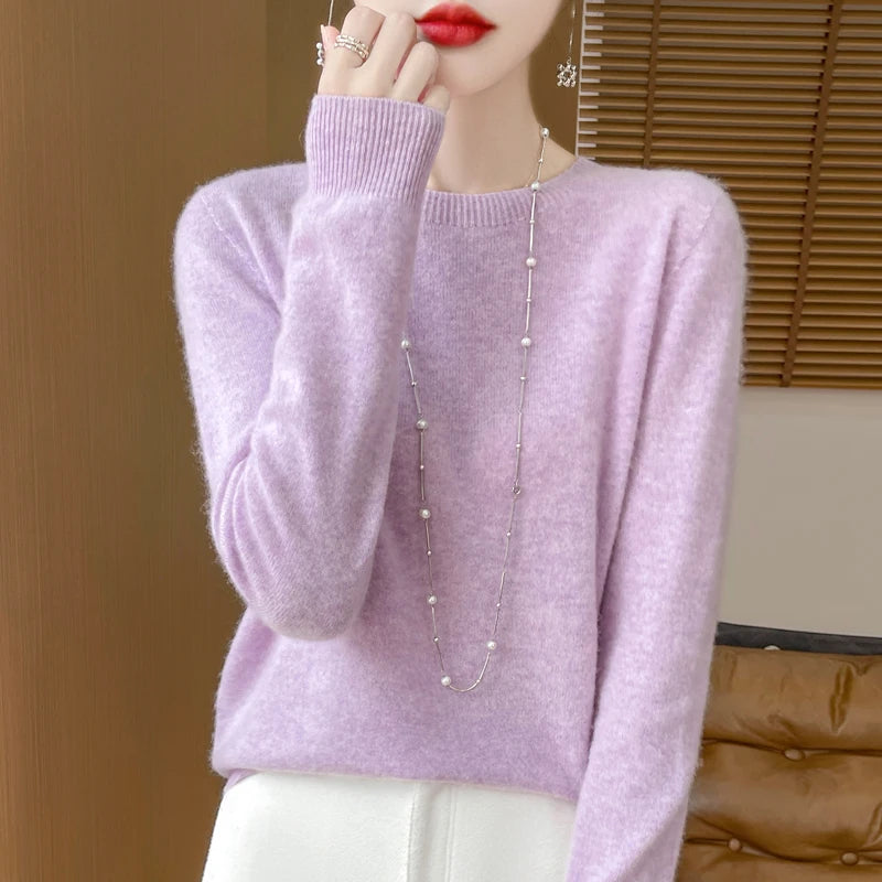 Merino Wool Crew Neck Jumper