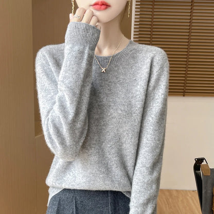 Merino Wool Crew Neck Jumper
