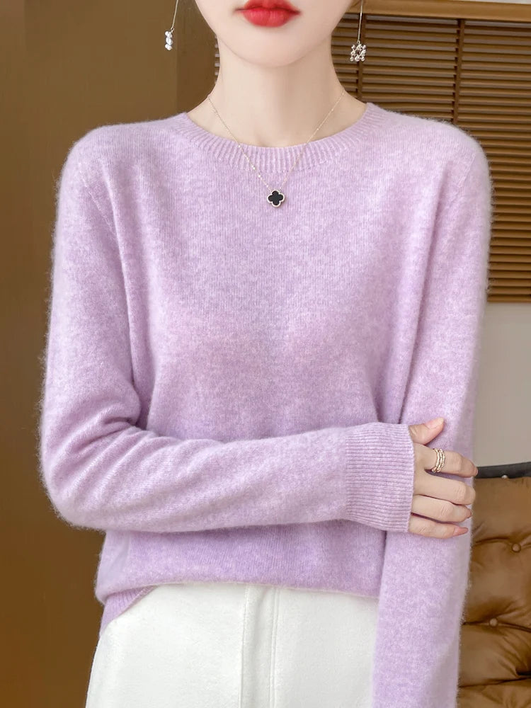 Merino Wool Crew Neck Jumper