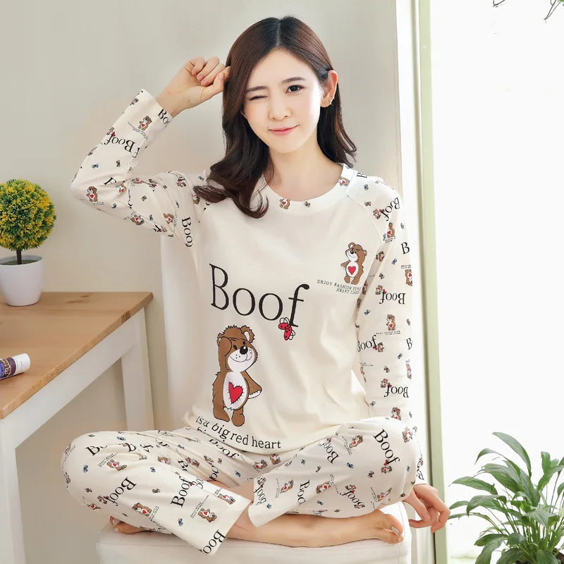 Cute Bear Pyjama Set
