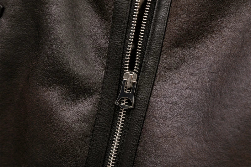 Faux Shearling Belted Jacket