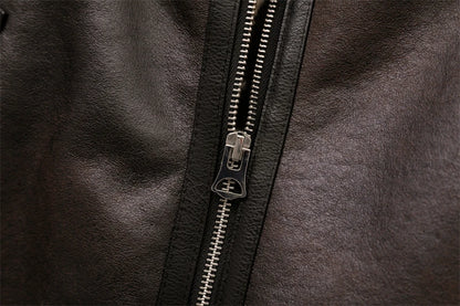 Faux Shearling Belted Jacket