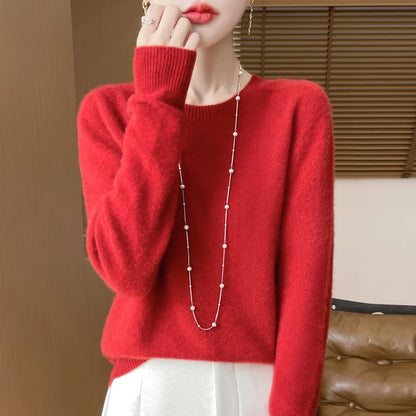 Merino Wool Crew Neck Jumper