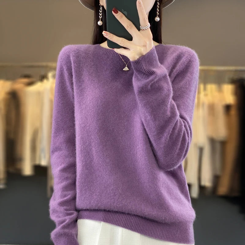 Merino Wool Crew Neck Jumper