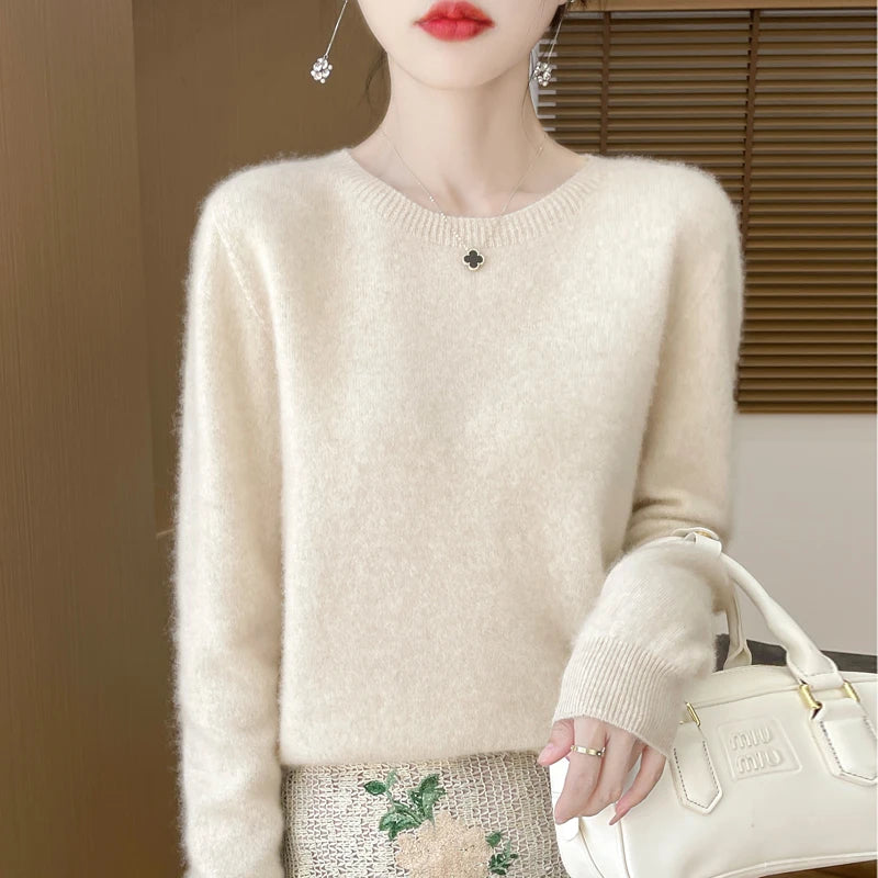 Merino Wool Crew Neck Jumper