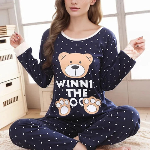 Cute Bear Pyjama Set